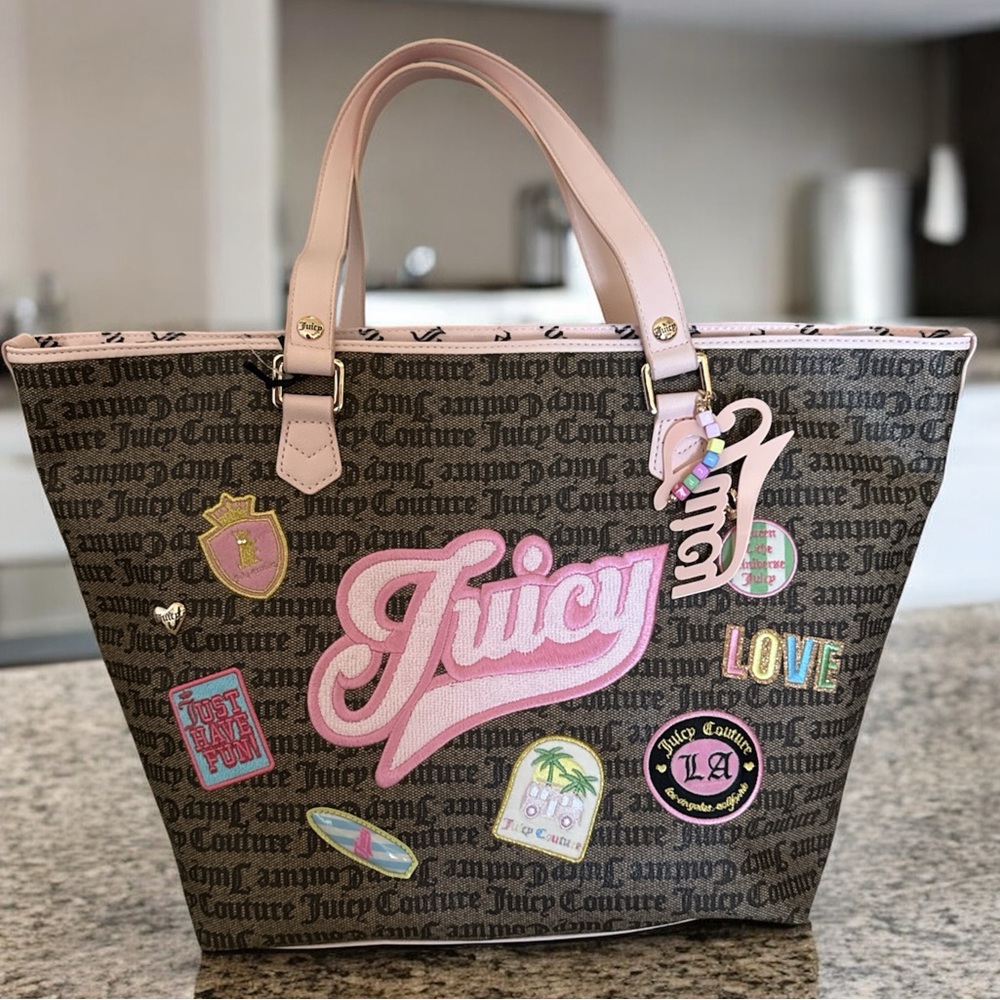 JUICY COUTURE RUN THE WORLD TOTE nwt